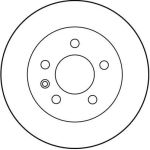 TRW Bremsscheibe DF1544 TRW Bremsscheibe DF1544