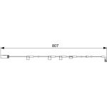 Bosch Bremsbelagverschleißsensor 1987473058