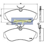 Japanparts Bremsbeläge PA-0246AF Japanparts Bremsbeläge PA-0246AF