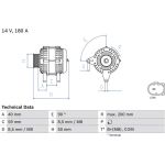 Lichtmaschine 0 986 083 310 Lichtmaschine 0 986 083 310