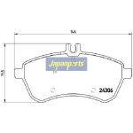Japanparts Bremsbeläge PA-0511AF Japanparts Bremsbeläge PA-0511AF