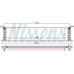 Nissens Wasserkühler PKW 606454 Nissens Wasserkühler PKW 606454