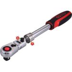 KS TOOLS Kniehebel-Teleskopratsche mit Gelenk 1/4 SlimPOWER, 72 Zähne 914.1420 KS TOOLS Kniehebel-Teleskopratsche mit Gelenk 1/4 SlimPOWER, 72 Zähne 914.1420