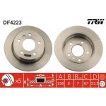 Bremsscheibe Db T. W168 A-Klasse DF4223 Bremsscheibe Db T. W168 A-Klasse DF4223