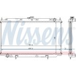 Nissens Wasserkühler PKW 62923A Nissens Wasserkühler PKW 62923A