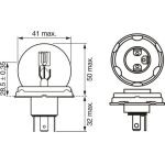 1987302023 Bosch R2 12V 45/40W PURE LIGHT BILUX 1987302023 1987302023 Bosch R2 12V 45/40W PURE LIGHT BILUX 1987302023