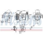 Nissens Klimakompressor PKW 89310 Nissens Klimakompressor PKW 89310