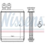 Heizkühler PKW 72986