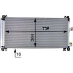 Kondensator, Klimaanlage AC 597 000P Kondensator, Klimaanlage AC 597 000P