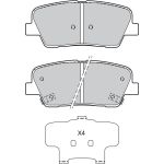 Valeo Bremsbelagsatz 601134 Valeo Bremsbelagsatz 601134