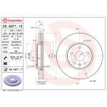 10 481 050 Bremsscheibe VA 09.A971.11