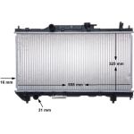 MAHLE Kühler, Motorkühlung CR 543 000S MAHLE Kühler, Motorkühlung CR 543 000S