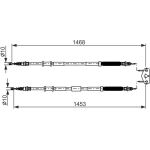 Handbremsseil 1987482884 Handbremsseil 1987482884