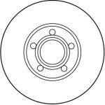 Bremsscheibe Vw S. A100/A6 DF2650 Bremsscheibe Vw S. A100/A6 DF2650