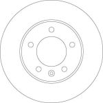 TRW Bremsscheibe Renault Master 10- 305X12 Fwd DF6120 TRW Bremsscheibe Renault Master 10- 305X12 Fwd DF6120