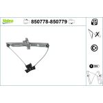 Valeo Fensterheber 850779 Valeo Fensterheber 850779