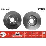 Bremsscheibe Mini P. Mini Cooper 01 DF4197