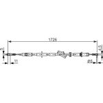 Handbremsseil li 1987477897 Handbremsseil li 1987477897