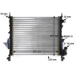 MAHLE Kühler, Motorkühlung CR 490 000S MAHLE Kühler, Motorkühlung CR 490 000S