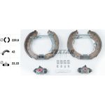 Satz Bremsbacken Citroen Berlingo/Xsara 96- Kpl. Mit Zylinder 84052900