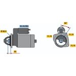 Bosch Starter 0 986 020 181 Bosch Starter 0 986 020 181