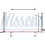 Nissens Klimakondensator PKW 94934 Nissens Klimakondensator PKW 94934
