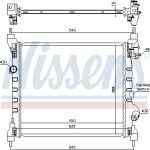 Nissens Wasserkühler PKW 61689 Nissens Wasserkühler PKW 61689