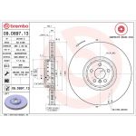 Bremsscheibe VA li 09.D897.13