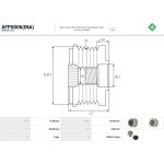 AFP0006(INA) AUTOSTARTER Lichtmaschinenfreilauf AFP0006(INA) AFP0006(INA) AUTOSTARTER Lichtmaschinenfreilauf AFP0006(INA)