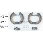 Satz Bremsbacken Smart T. 0,6 / 0,8 Cdi 07/98 84057401 Satz Bremsbacken Smart T. 0,6 / 0,8 Cdi 07/98 84057401