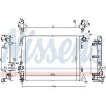 Wasserkühler PKW 606473 Wasserkühler PKW 606473