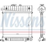 Wasserkühler PKW 62708A Wasserkühler PKW 62708A