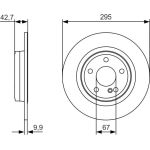 Bremsscheibe 0 986 479 A04 Bremsscheibe 0 986 479 A04