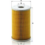 MANN-FILTER Ölfilter LKW H 820/3 X MANN-FILTER Ölfilter LKW H 820/3 X