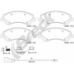 BREMSBELAGSATZ FORD P. TRANSIT 06-14164,7 X 65,4 X 18,8 24485 00 703 10 BREMSBELAGSATZ FORD P. TRANSIT 06-14164,7 X 65,4 X 18,8 24485 00 703 10