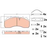 Bremsklötze GDB5067 Bremsklötze GDB5067