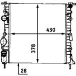 MAHLE Kühler, Motorkühlung CR 528 000S