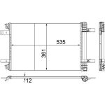 MAHLE Kondensator, Klimaanlage AC 886 000P MAHLE Kondensator, Klimaanlage AC 886 000P