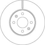 80 481 048 Bremsscheibe VA DF6794 80 481 048 Bremsscheibe VA DF6794