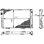 MAHLE Kühler, Motorkühlung CR 241 000P