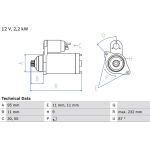 Bosch Starter 0 986 022 690 Bosch Starter 0 986 022 690