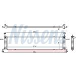 Nissens Wasserkühler PKW 606915 Nissens Wasserkühler PKW 606915