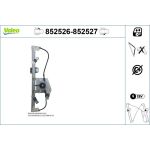 Valeo Fensterheber 852527 Valeo Fensterheber 852527