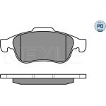 MEYLE Bremsbelagsatz Renault Megane 08- 1,5-1,9 B/Dci 025 249 1418/PD MEYLE Bremsbelagsatz Renault Megane 08- 1,5-1,9 B/Dci 025 249 1418/PD