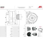A0233 AS-PL Lichtmaschine (Generator) A0233 A0233 AS-PL Lichtmaschine (Generator) A0233