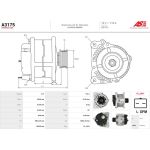 A3175 AS-PL Lichtmaschine (Generator) A3175