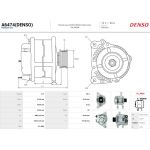 A6474(DENSO) AS-PL Generator A6474(DENSO)