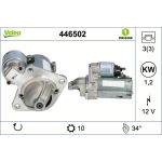 VALEO Anlasser 446502 VALEO Anlasser 446502