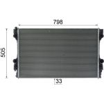 Kühler, Motorkühlung CR 1163 000P