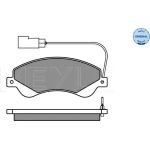 MEYLE Bremsbelagsatz Ford Transit 06- Mit Sensor 025 244 8518/W